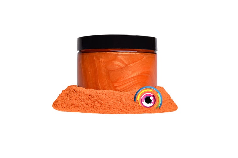 Eye Candy Pigments Premium Orange Mica Powder - Kakiiro Orange (25gr) - for Epoxy, Resin, Soap, Paint, Woodworking, Acrylic Pouring, Bath Bombs, Fishing Lures - DIY Arts and Crafts Additive - Image 4